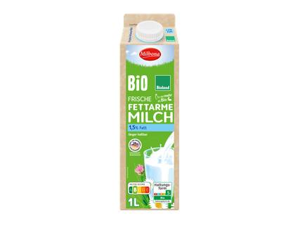 Bioland Frische fettarme Milch