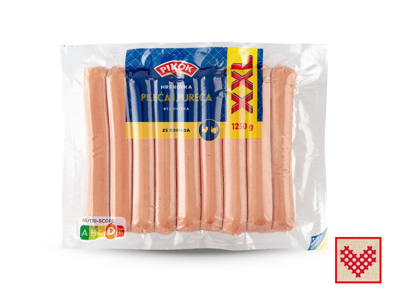 Pakiranje kobasica Meggle.