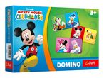Mickey Mouse Clubhouse domino game for ages 3+, featuring Disney characters.