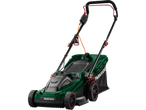 Parkside electric lawnmower: green, functional, and efficient.