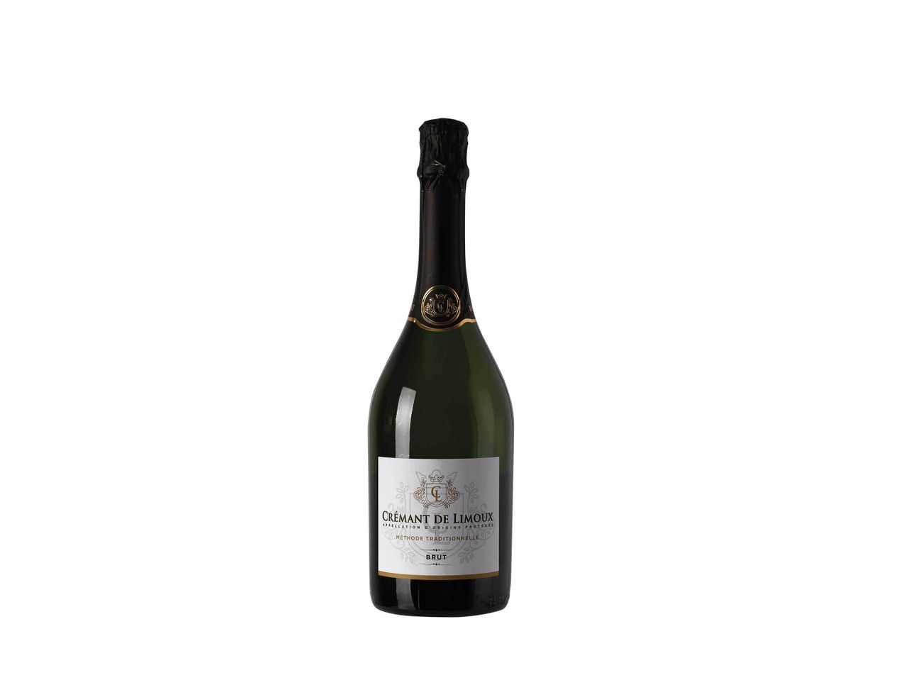 Bouteille de Crémant de Limoux Brut.