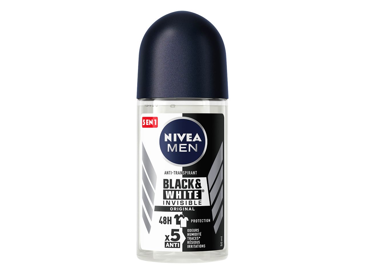 Déodorant bille Nivea Men Black & White.