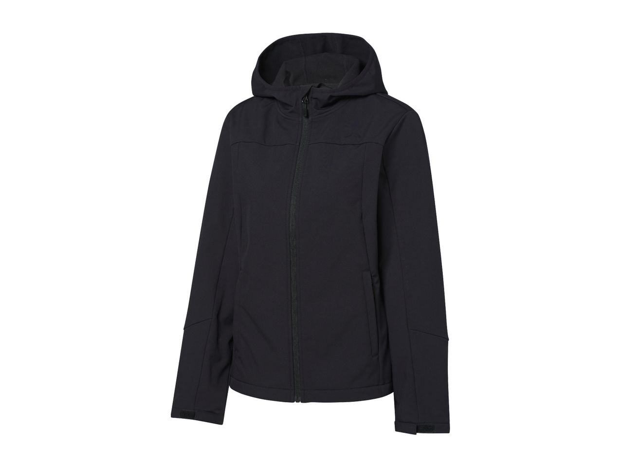 CRIVIT Ladies’ Black Thermal Softshell Jacket