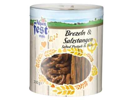 Zoute stokjes/pretzels