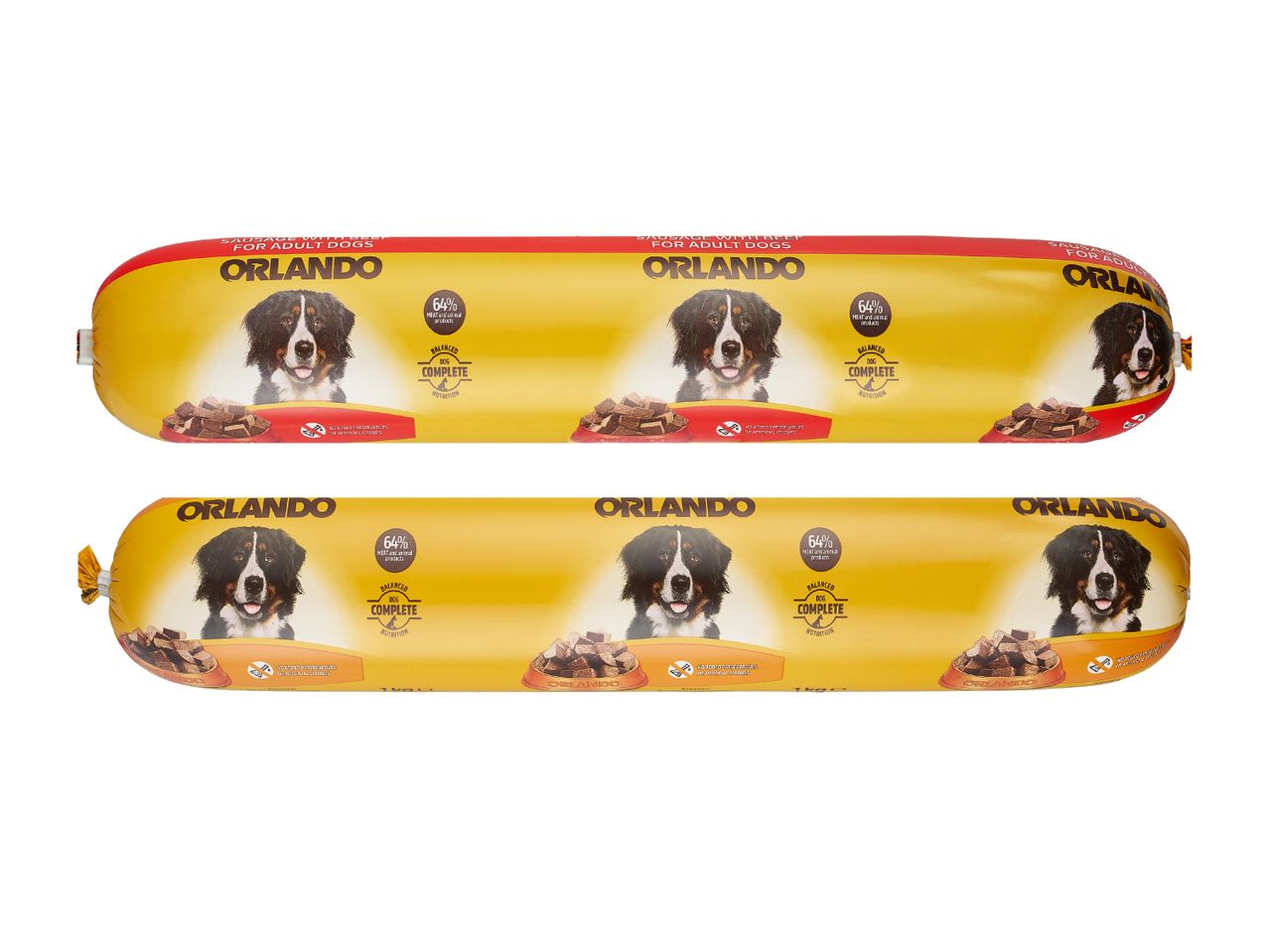 Dvi 'Pedigree Dentastix' dešrelės šunims.