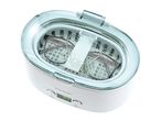 Ultrasonic cleaner with digital display, cleaning glasses in water