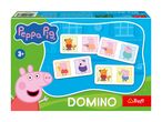 Peppa Pig domino med figurer som Peppa, Georg og venner, anbefales fra 3 år.