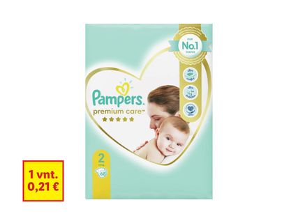 Sauskelnės „Premium Care Nr. 2“ 