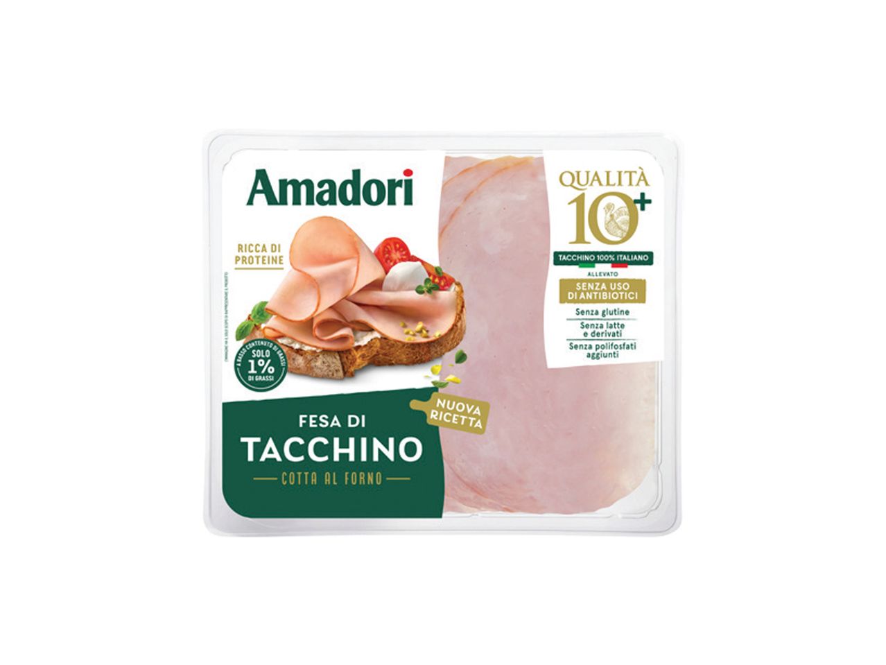 Pakovanje Amadori fesa od ćuretine, nova receptura.