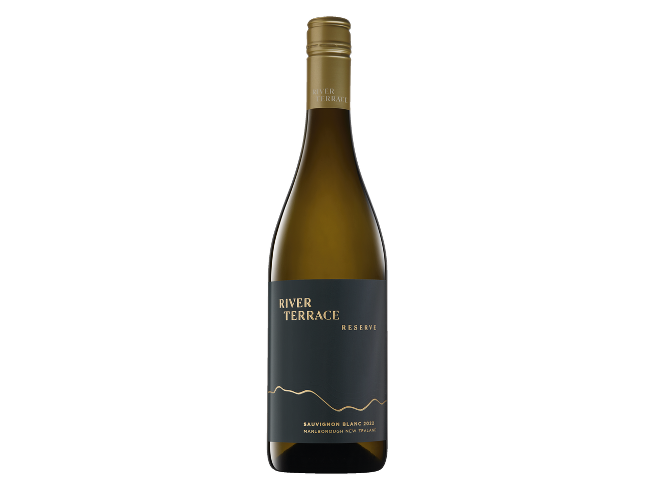 Бутилка бяло вино River Terrace Reserve Sauvignon Blanc 2022