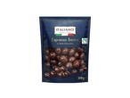 Italiamo Espresso Beans in Dark Chocolate, 250g, with Fairtrade cocoa.