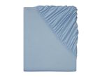 Livarno Home Blue Jersey Fitted Bed Sheet - Single