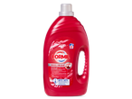 Formil wasmiddel voor delicate kleuren: rode fles wasmiddel.
