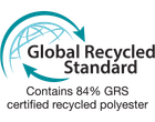 Global Recycled Standard 84% GRS Certified Recycled Polyester