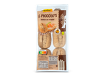 Tastino's 6 Piccolo's tarwe en rogge broodjes, klaar om te bakken.