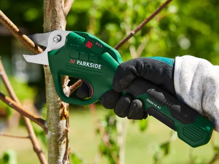 Parkside® Акумулаторна градинска ножица