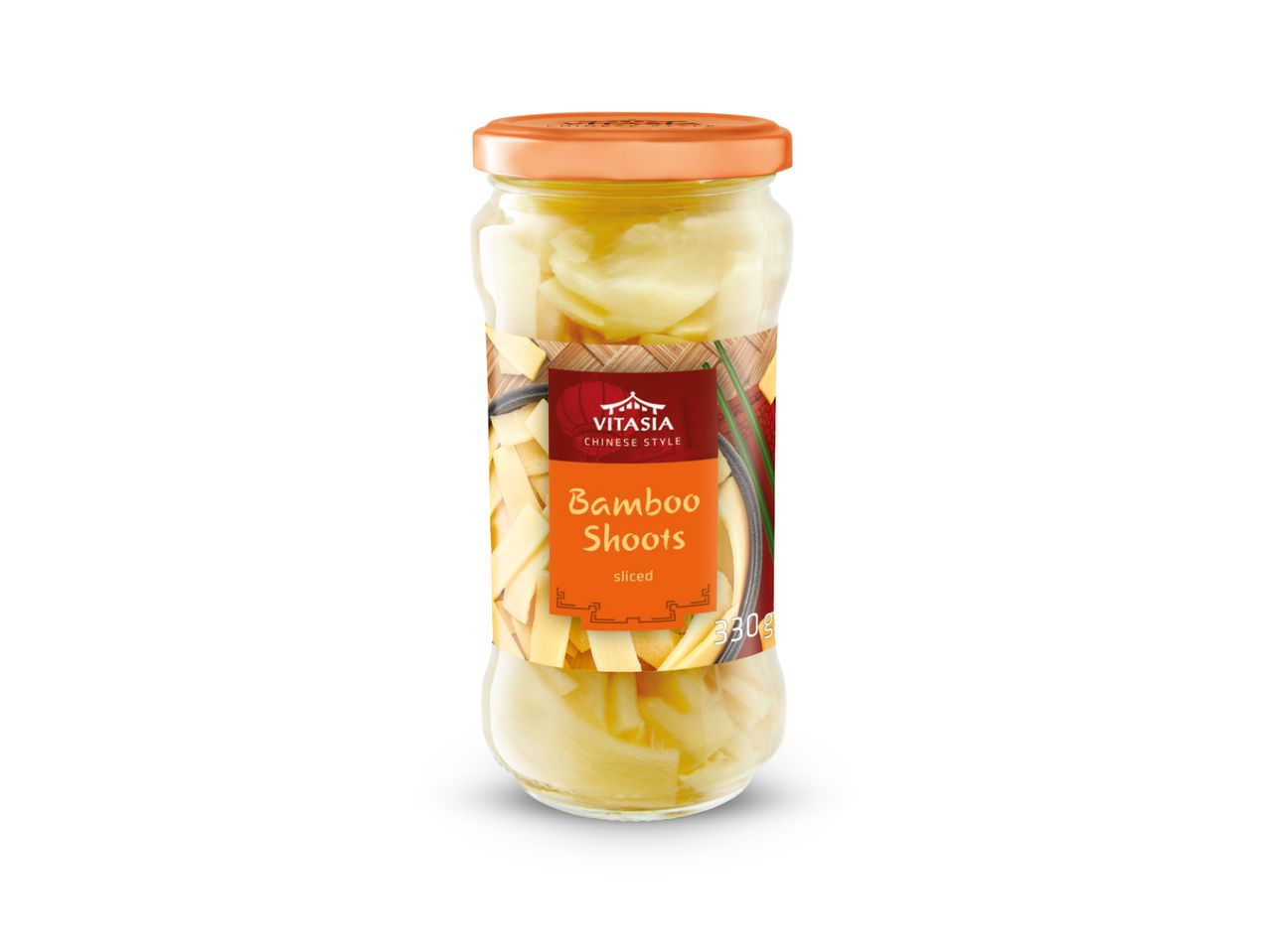 Staklenka VitaAsia kineskog stila sjeckanih izdanaka bambusa (330g).