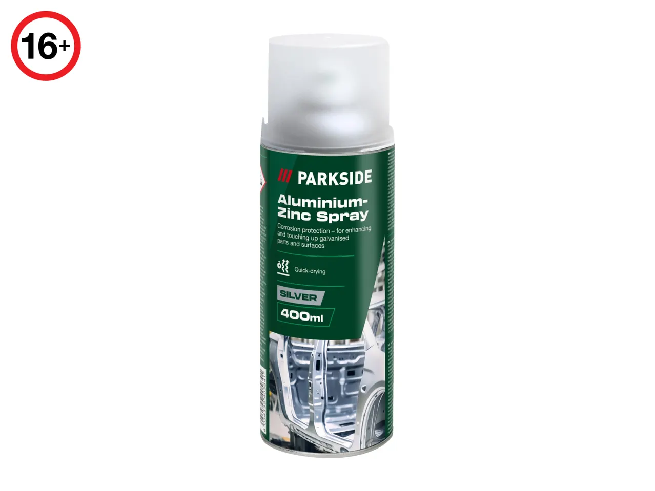 400ml Aluminium-Zinc Spray - Silver
