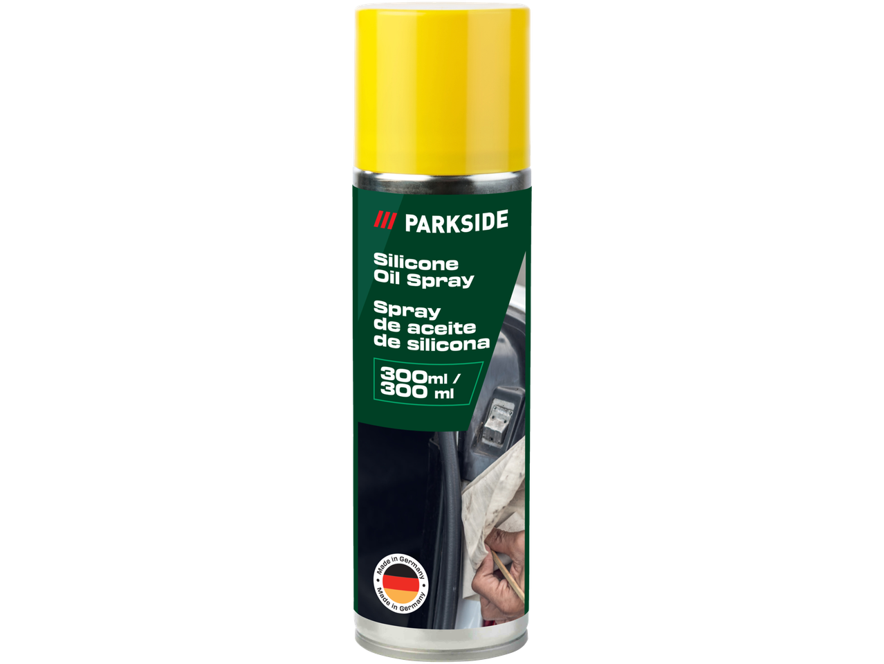 Spray de Óleo de Silicone Parkside, 300ml, Fabricado na Alemanha