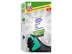 W5 nitril handschoenen, 100 stuks, zwart, maat M.