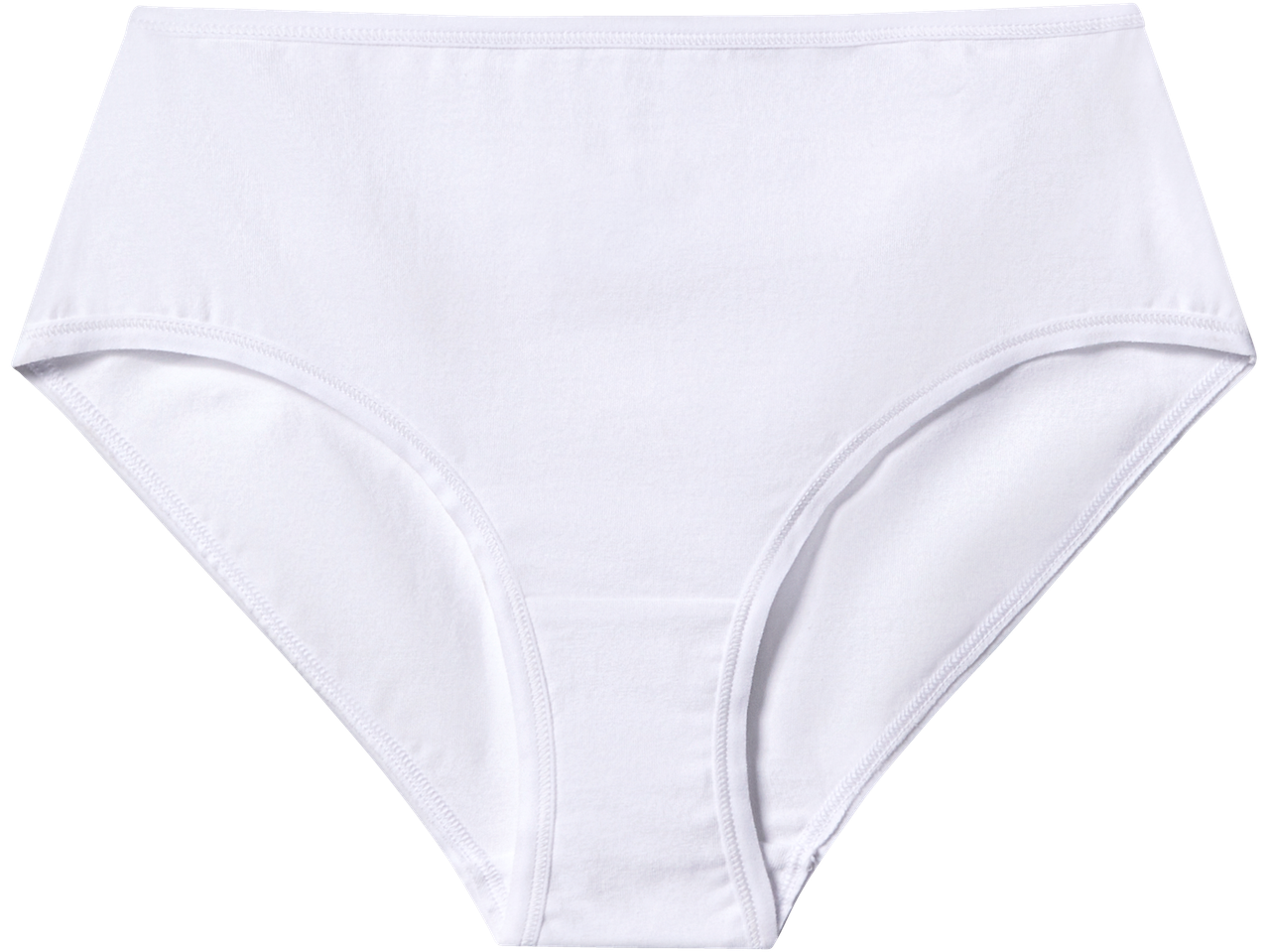 Enkla vita bomullstrosor, esmara®, 5-pack