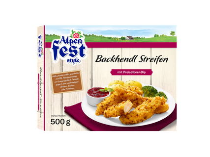 Alpenfest Backhendl Streifen