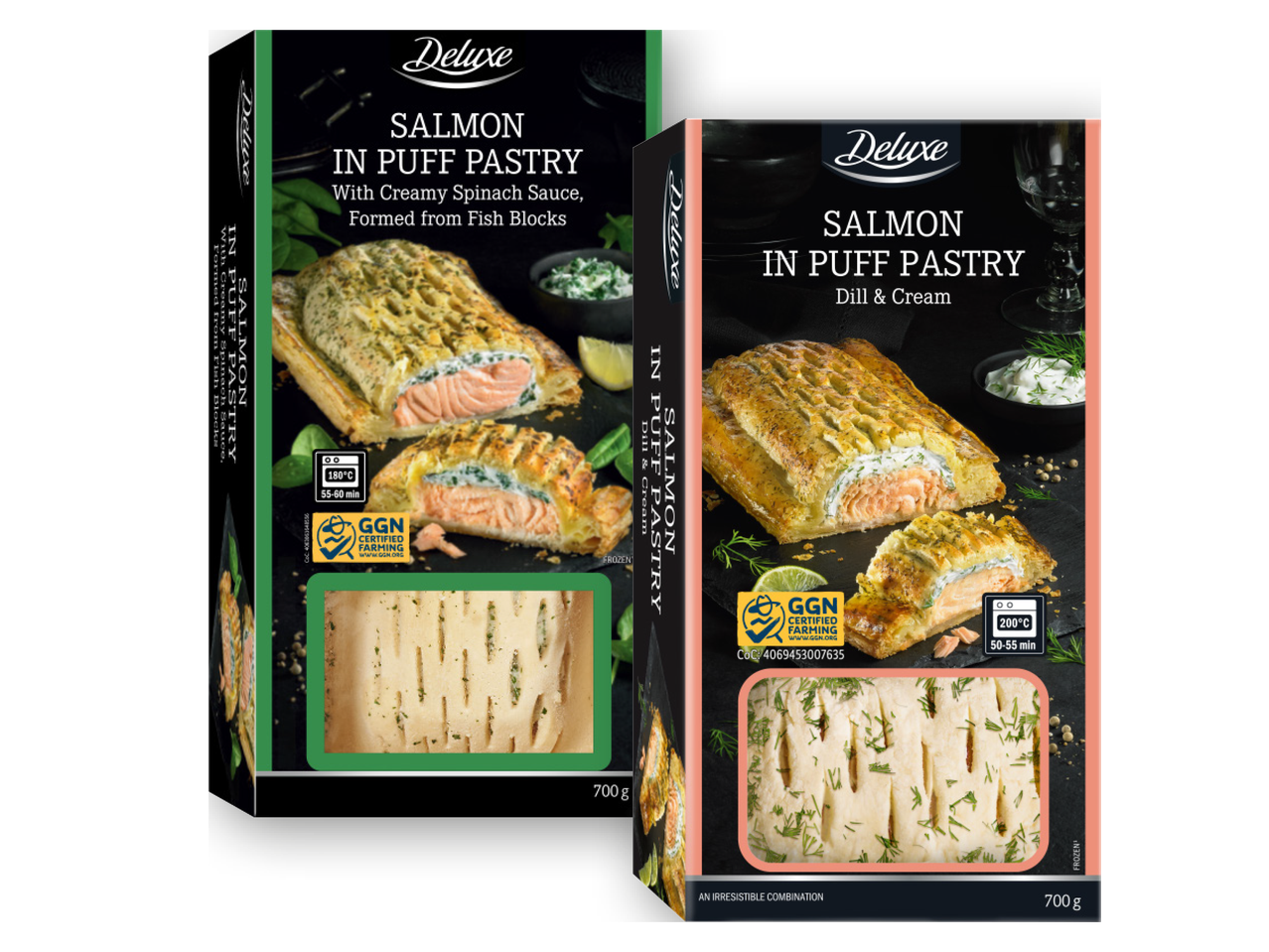 Salmone in pasta sfoglia