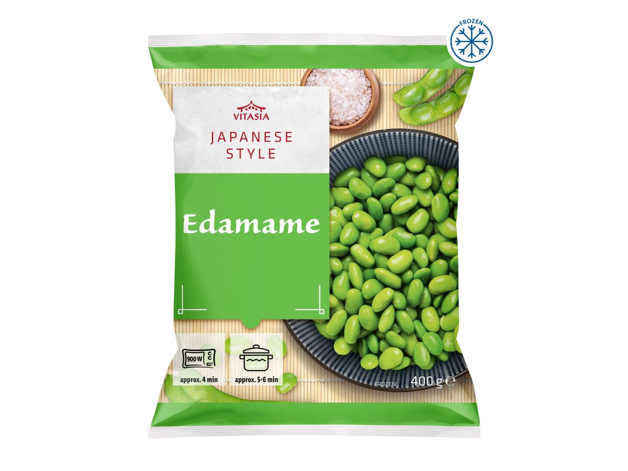 Go to full screen view: Vitasia Frozen Edamame Beans - Image 1