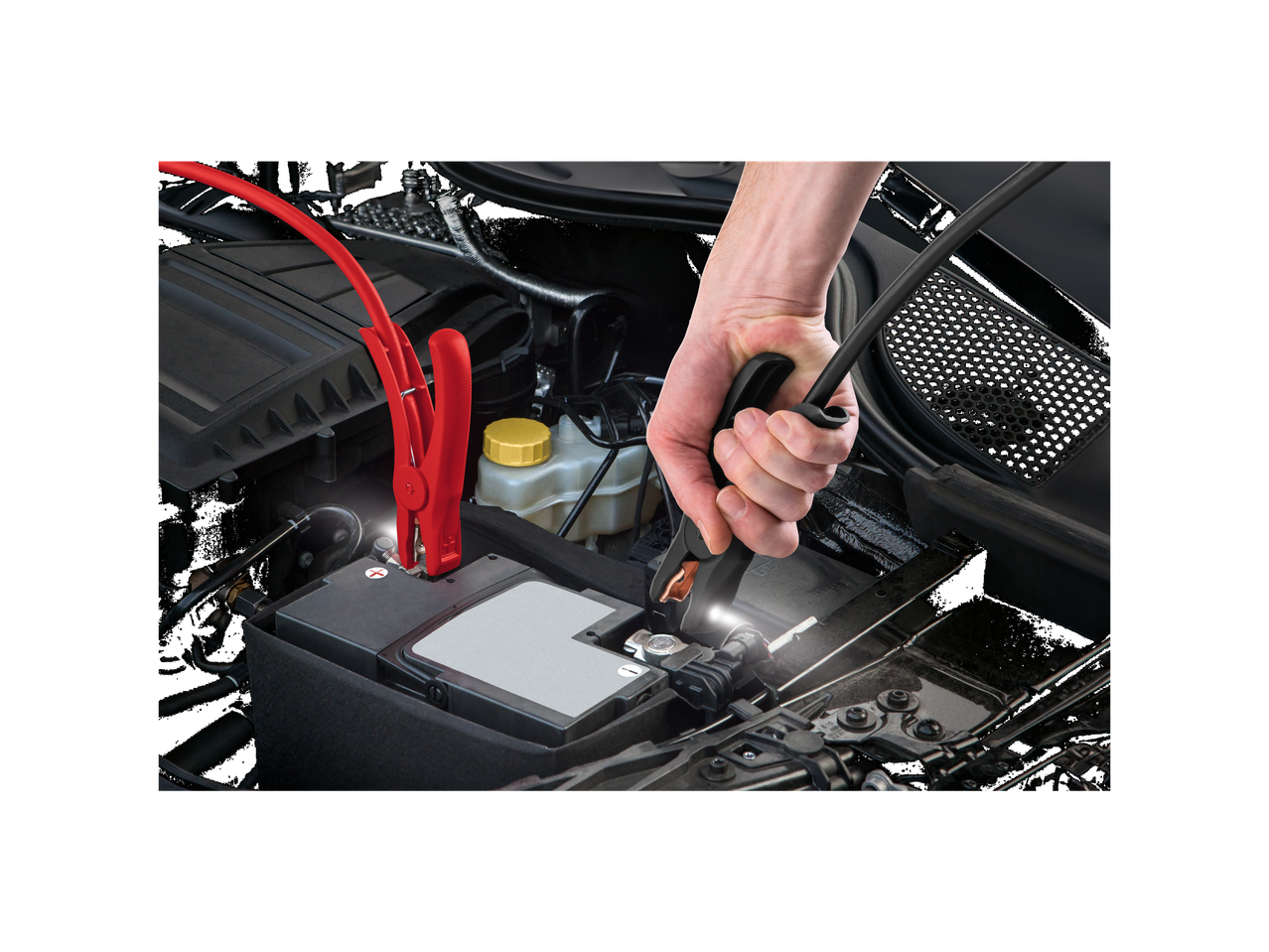 Ultimate Speed jump leads for car battery.