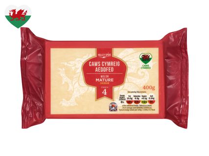 Valley Spire Welsh Mature Cheddar|200