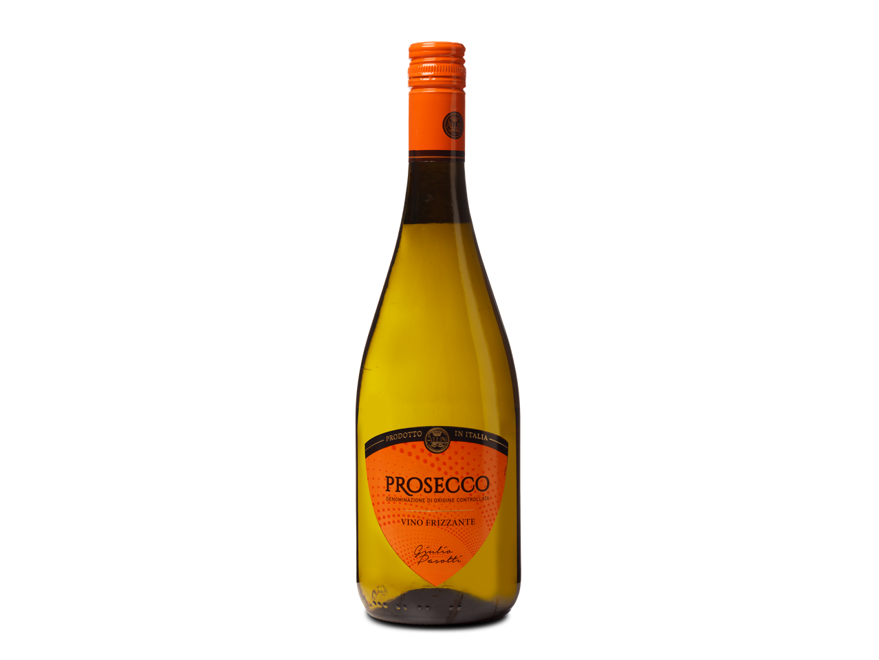 Fles Giulio Pasotti Prosecco.
