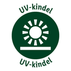 UV-kindel märgis: UV-kaitse.