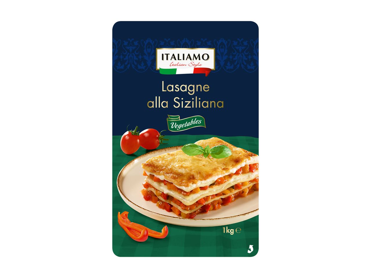 Pakiranje Milano Lasagne allo Style.