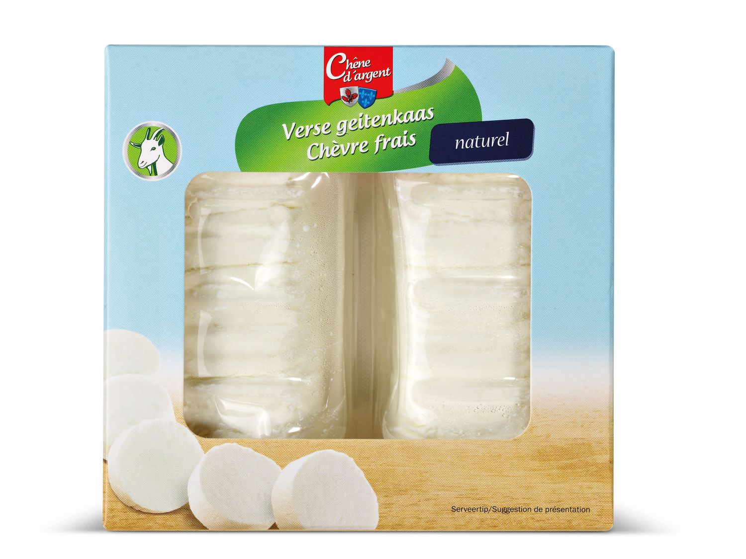 Geitenkaasschijfjes