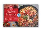 Chef Select Spaghetti Bolognese med kødsauce af grisekød og tomat, 1 kg pakke.