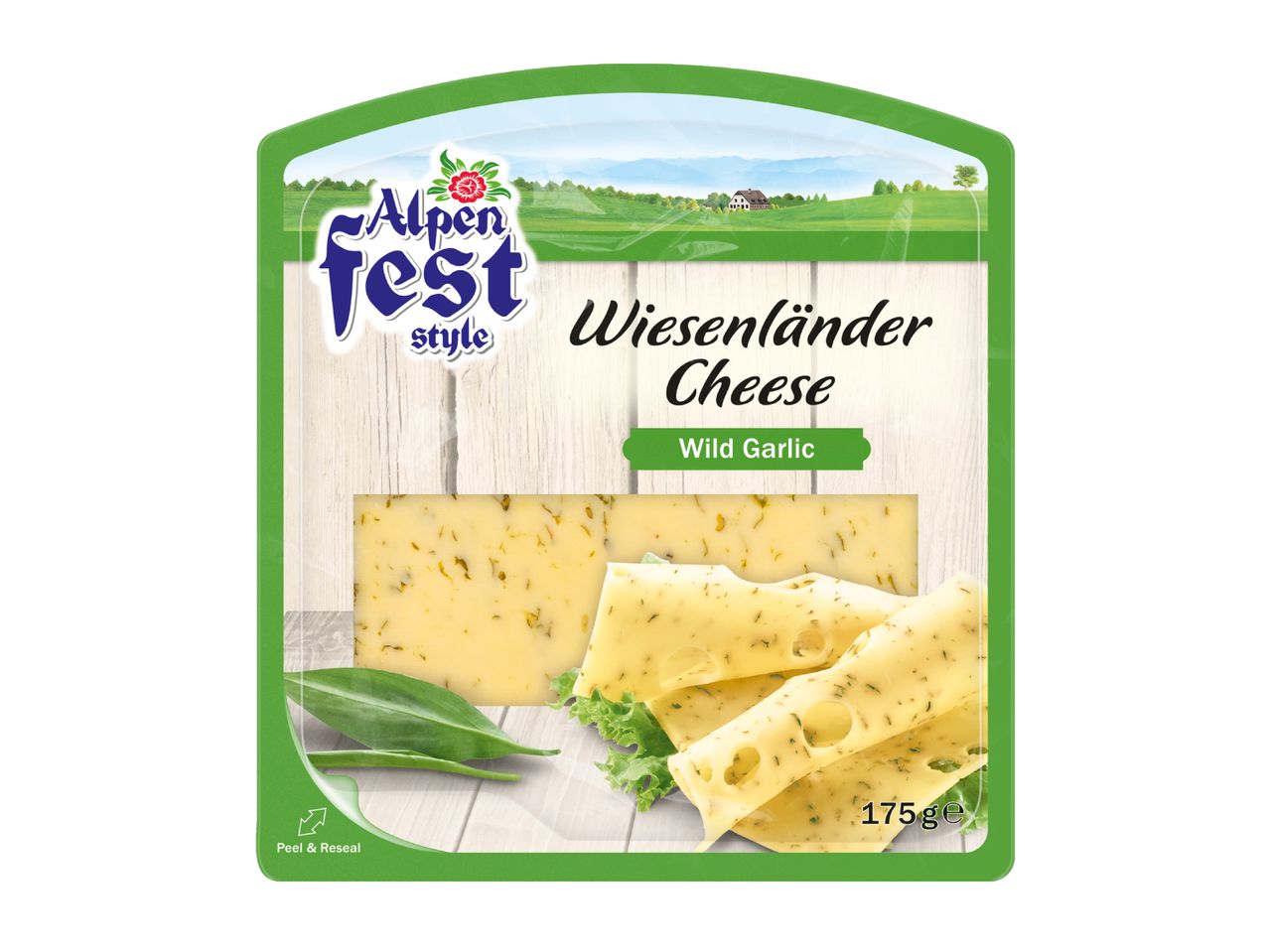 Wiesenländer cheese with wild garlic, 175g