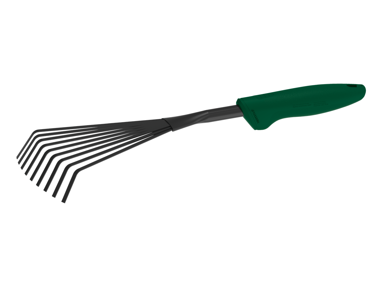 PARKSIDE® ručne grabulje sa zelenom drškom i crnim zupcima