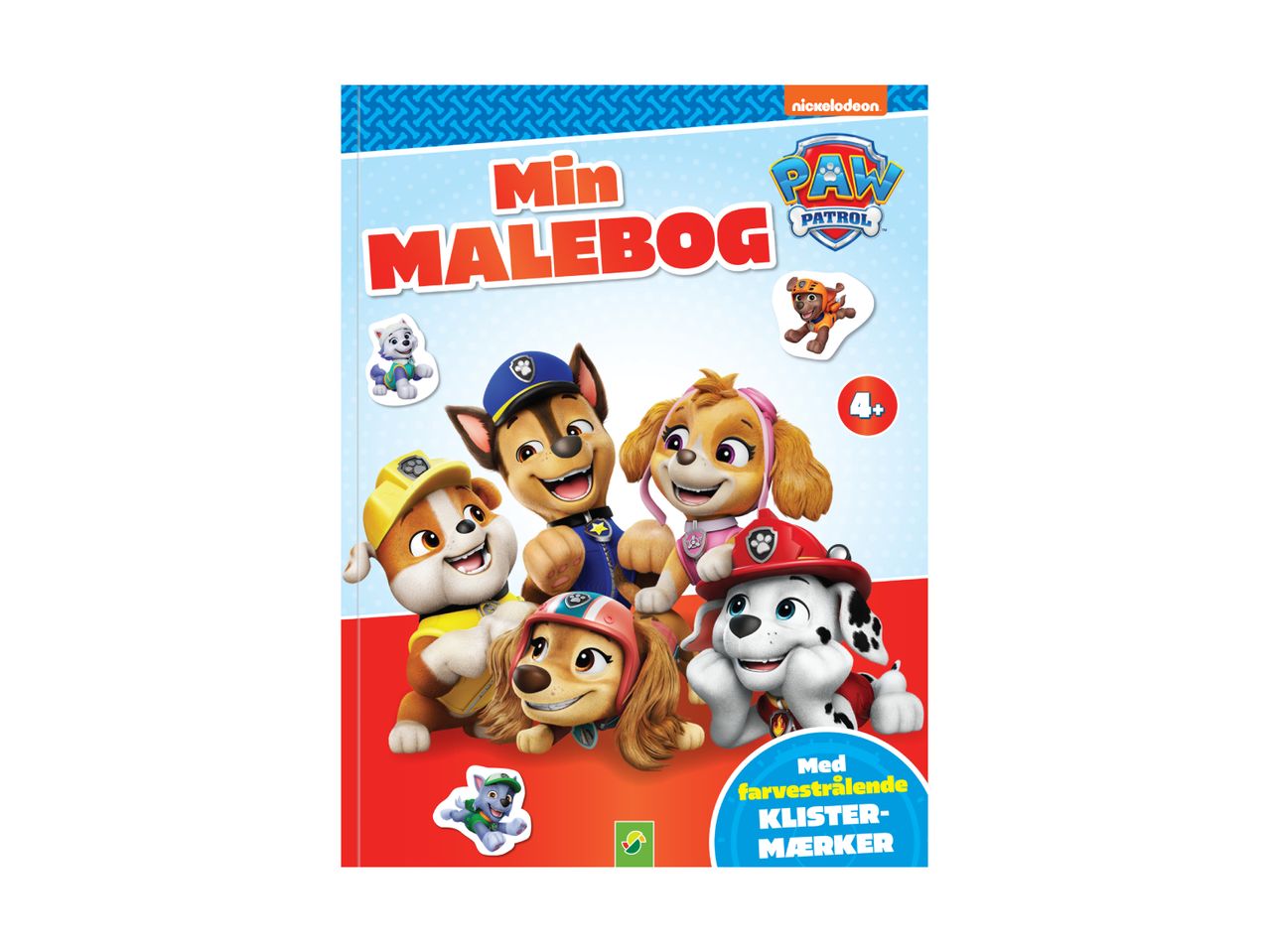 Paw Patrol malebog med klistermærker