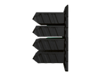 Set de sortare și depozitare PARKSIDE® cu patru sertare negre.
