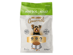 Orlando Gourmet hondenvoer: brokjes voor kleine volwassen honden.