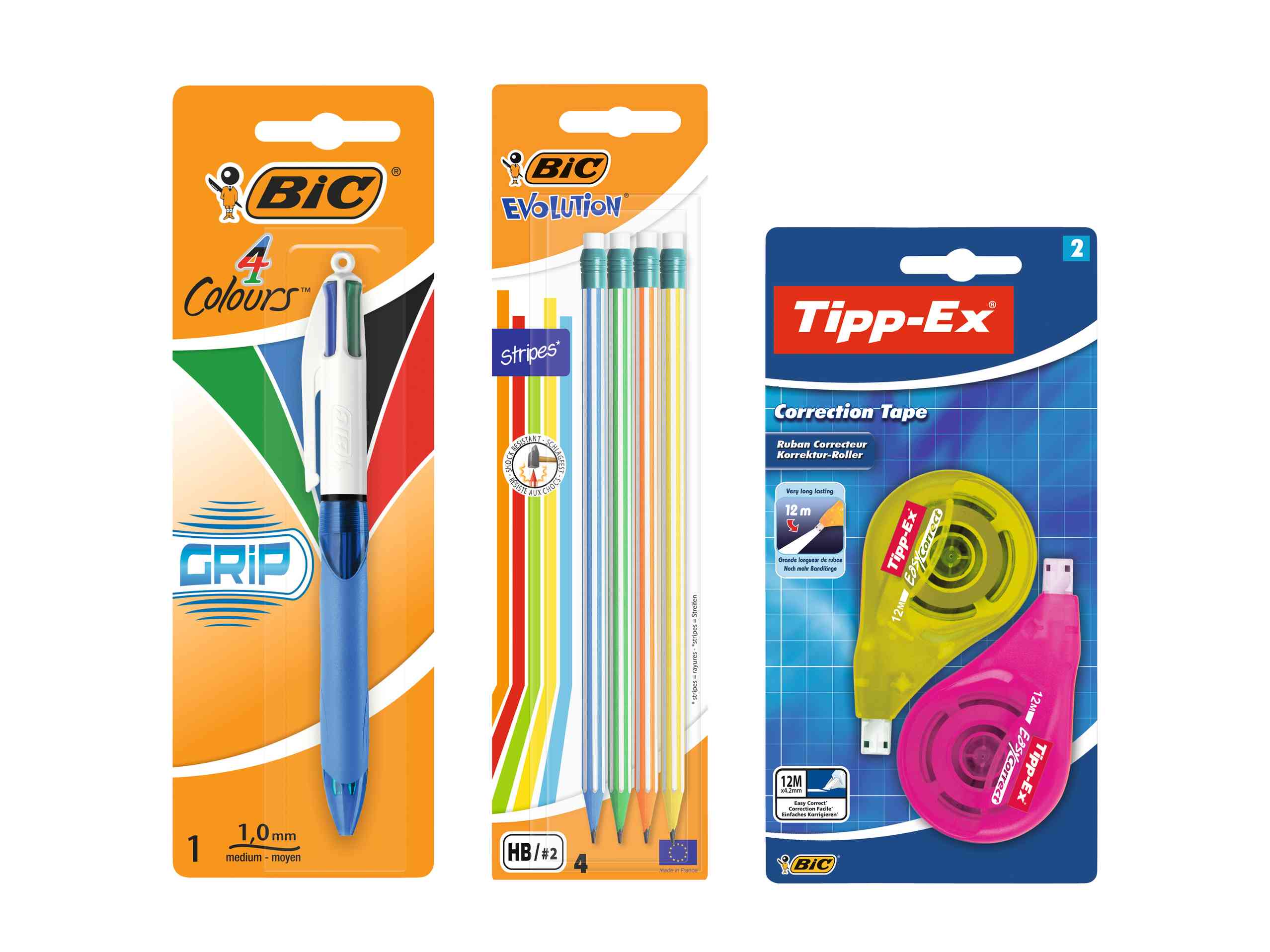 Bic/Tipp-Ex Schreibwaren-Sortiment