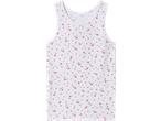 lupilu® Kids' Vest with a white background and scattered pink heart patterns