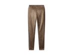 Braune Wildleder-Leggings