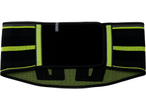 Sensoplast back support with breathable, lime green accents.