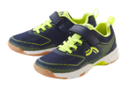 Children's athletic shoes with Velcro closure, sporty design.