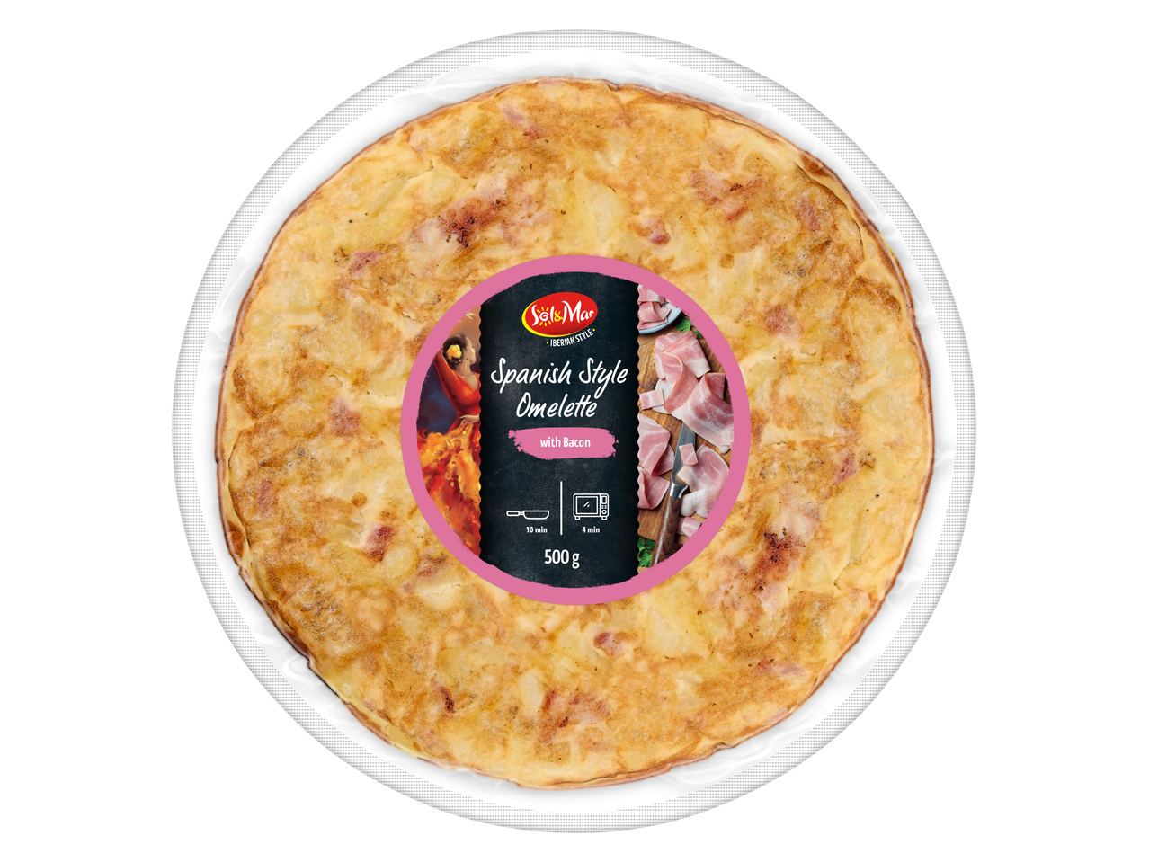 Sol & Mar Spaanse Omelet met Spek, 500g
