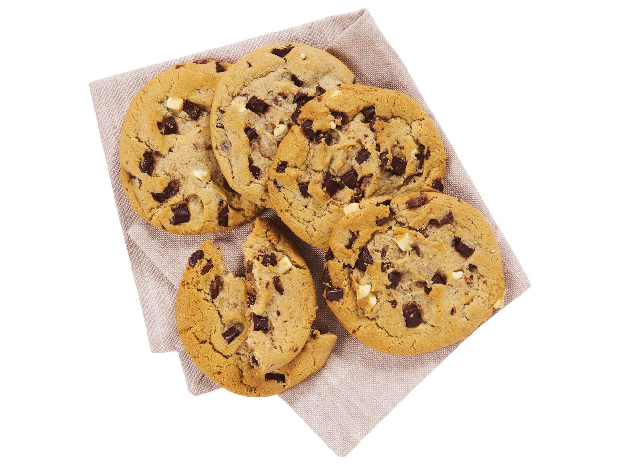 Aller en mode plein écran : Cookies pépites chocolat lait et noir - Image 1