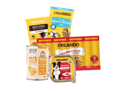 Atrinktoms „Orlando“ augintinių prekėms* -30% su Lidl Plus