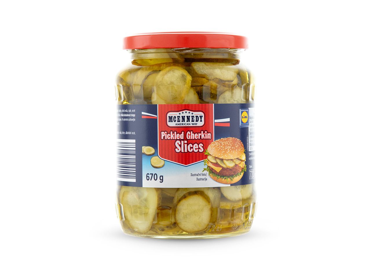 McEnnedy kiseli krastavci u staklenci, 670 g
