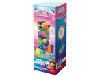 Gabby's Dollhouse Spalvoto bokšto medinis žaidimas, lavinantis loginio mąstymo įgūdžius.
